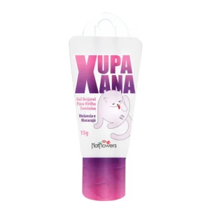 Gel Beijável Feminino Linha Xups 15g Hot Flowers XUPA XANA