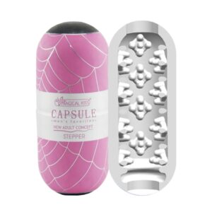 Egg Masturbador Silicone Texturizado Vazado Masculino - STEPPER