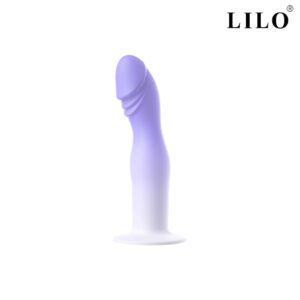 Prótese Maciça com Ventosa na cor Lilás - 13 X 5cm