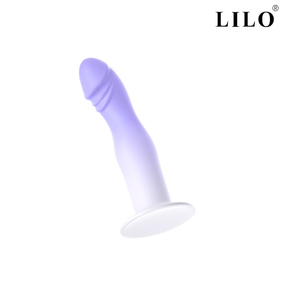 Prótese Maciça com Ventosa na cor Lilás - 13 X 5cm - Imagem 2