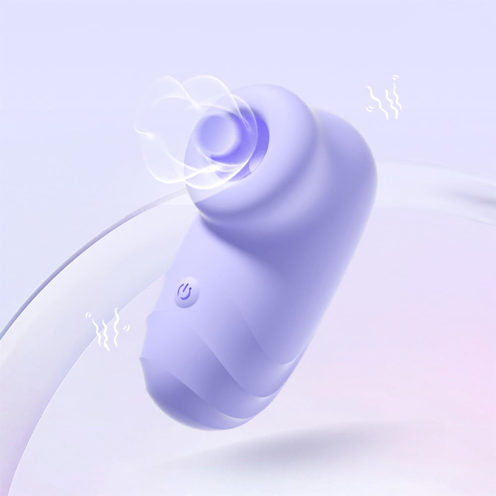 Mini Estimulador de Clitóris na cor Lilás com 10 Modos de Pulsação - CHLOE - Imagem 4