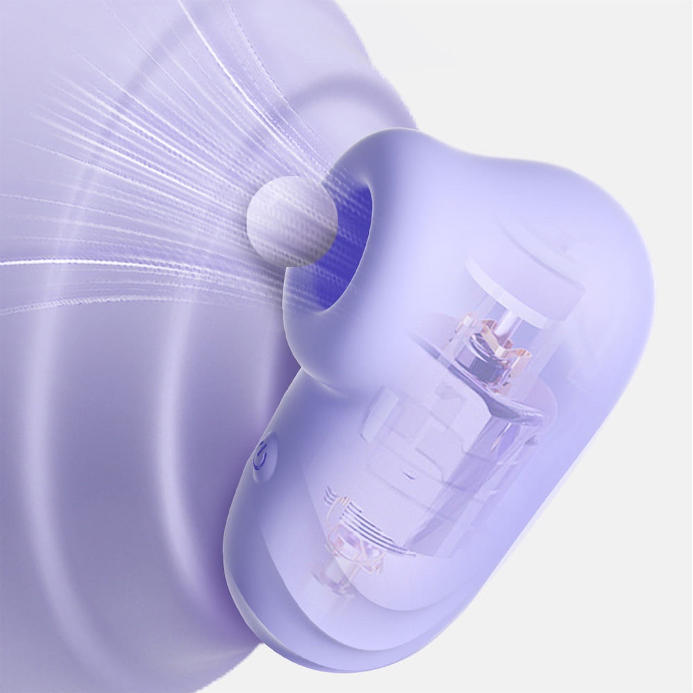 Mini Estimulador de Clitóris na cor Lilás com 10 Modos de Pulsação - CHLOE - Imagem 6