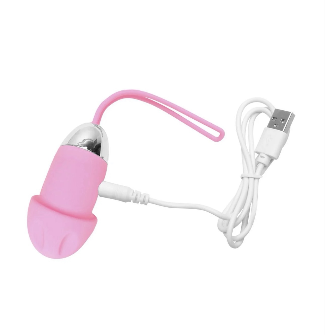 Vibrador Bullet em Formato de Cogumelo na cor Rosa com Controle sem Fio e 10 Modos de Vibração - Imagem 3