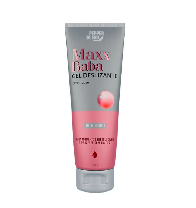 Lubrificante Beijável 50g - MAXX BABA