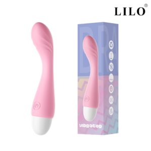 Mini Vibrador Ponto G na cor Rosa com 10 Modos de Vibração