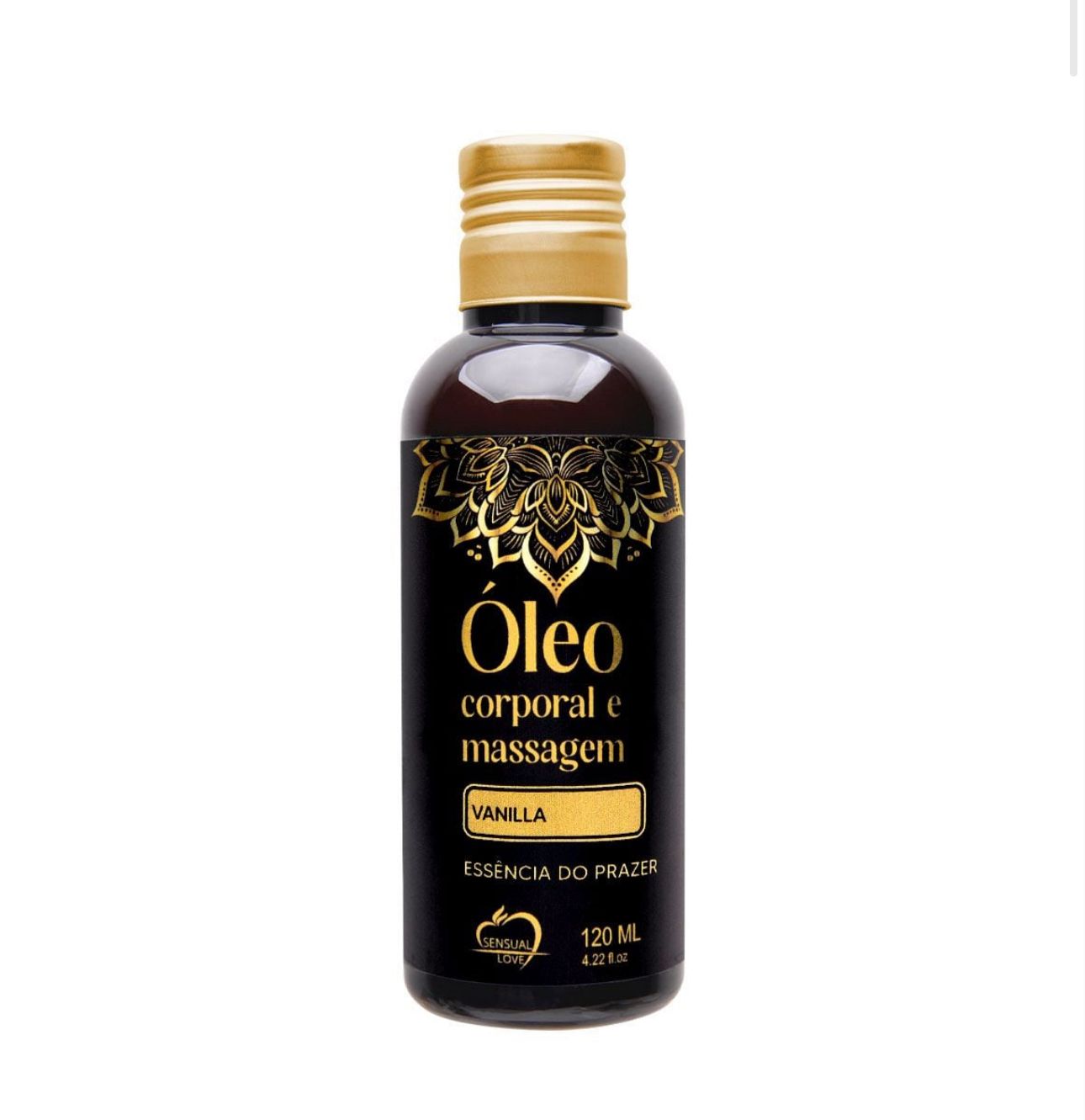 Óleo para Massagem 120ml - VANILA ESSÊNCIA DO PRAZER