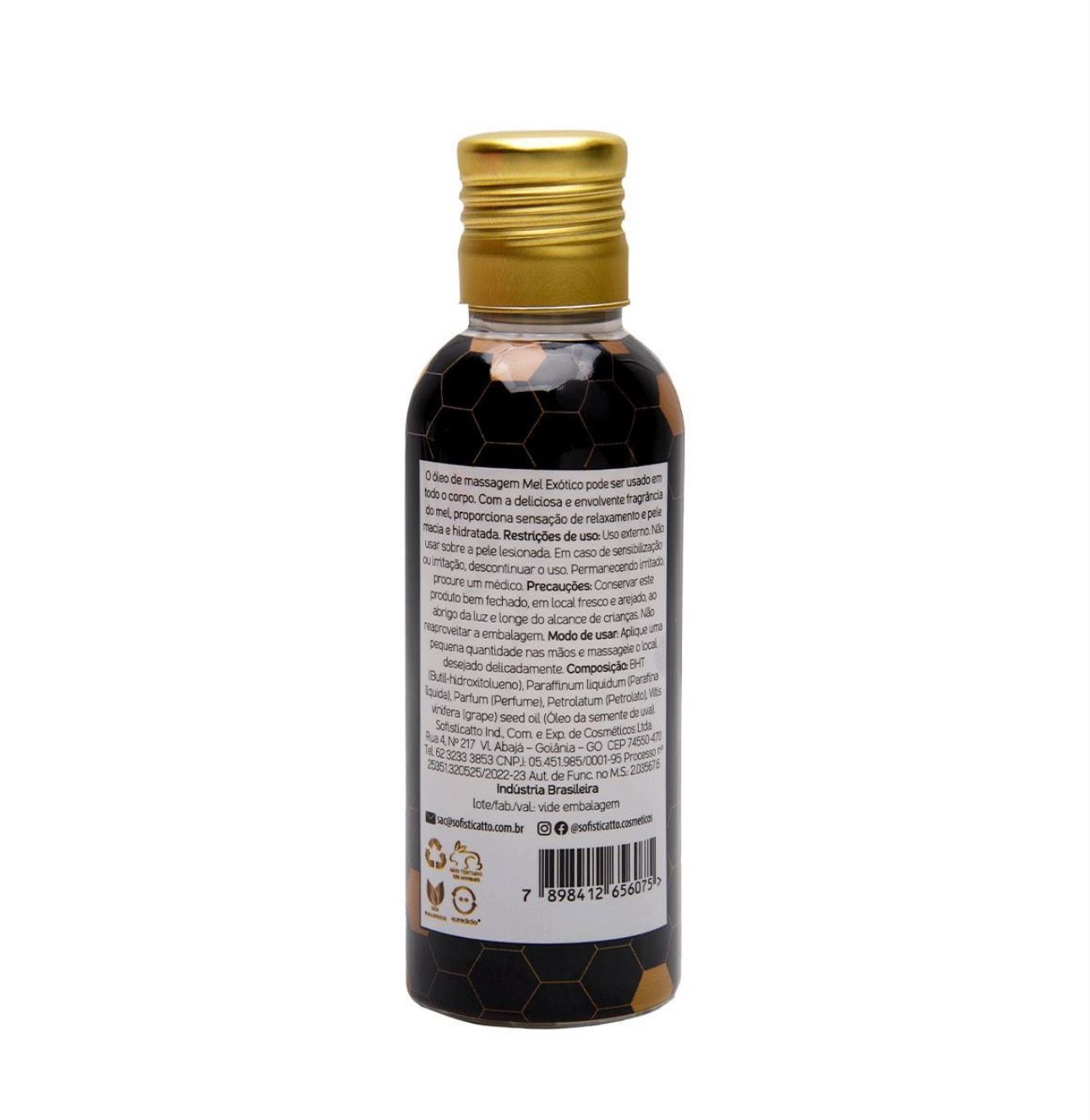 Óleo para Massagem 120ml - MEL EXÓTICO - Imagem 2