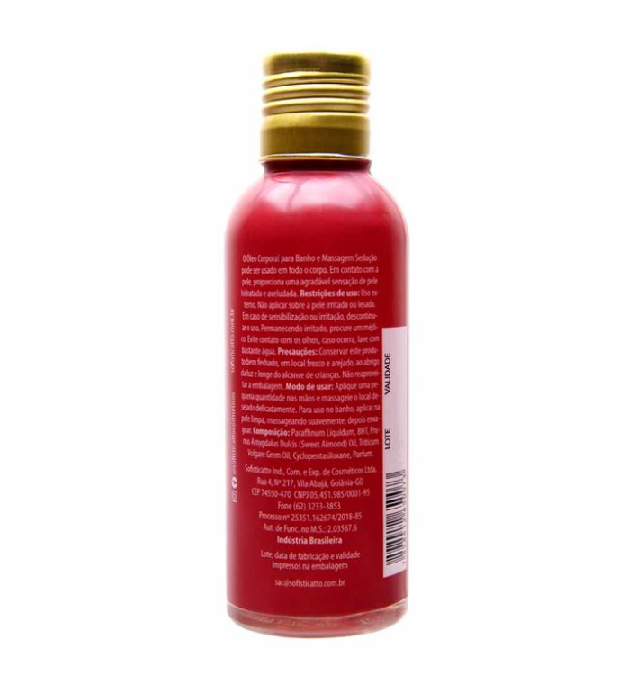 Óleo para Massagem 120ml - SEDUÇÃO - Imagem 2