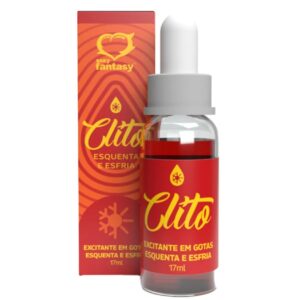 Excitante Feminino em Gotas 17ml - CLITO ESQUENTA E ESFRIA