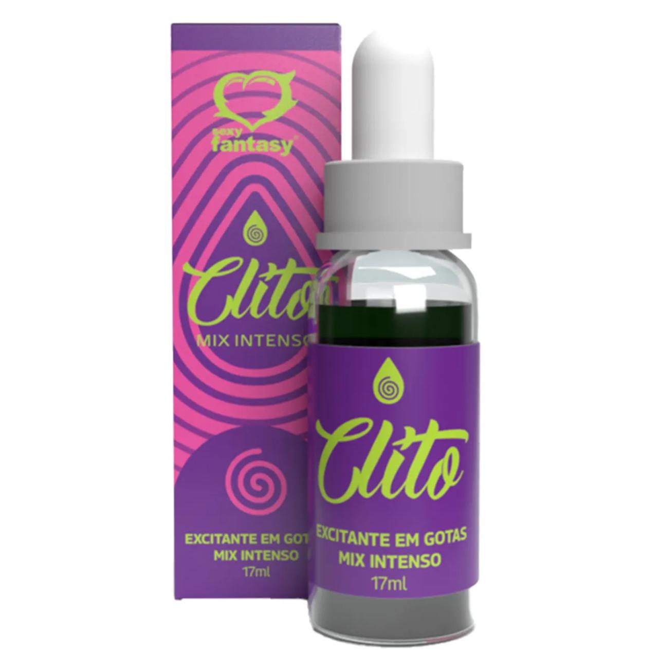 Excitante Feminino em Gotas 17ml - CLITO MIX INTENSO