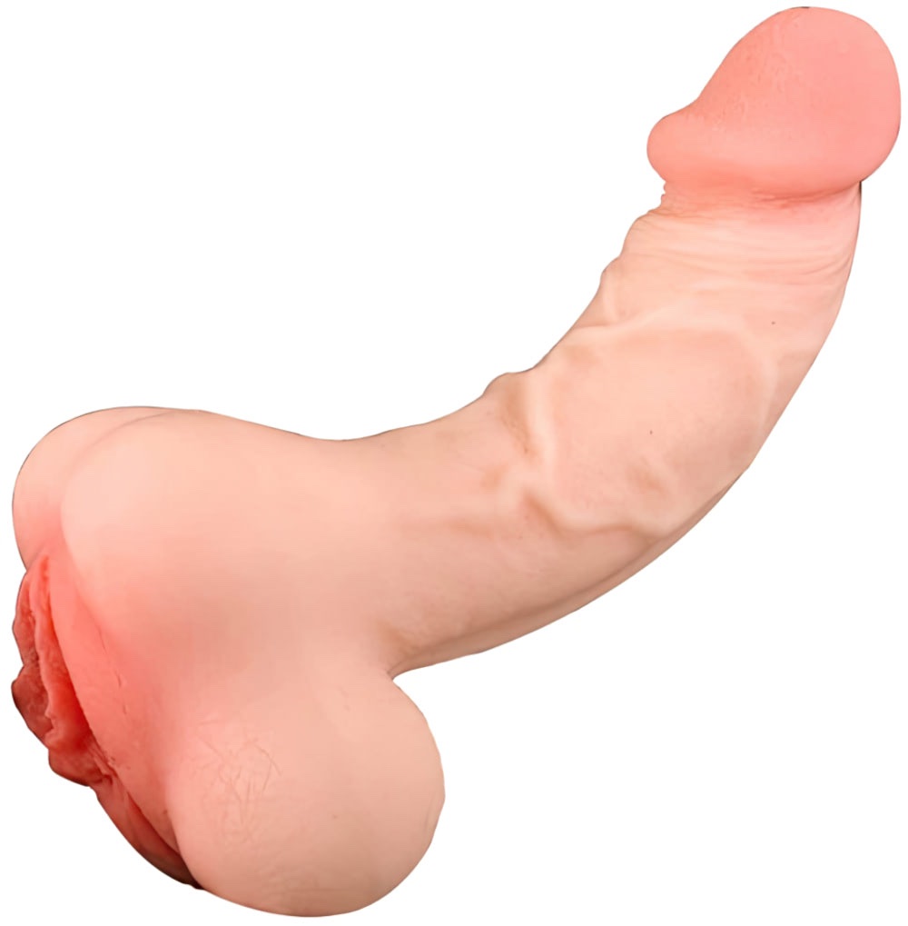 Masturbador Masculino em Silicone - VAGINA, BUMBUM E PÊNIS REALÍSTICO - Imagem 2