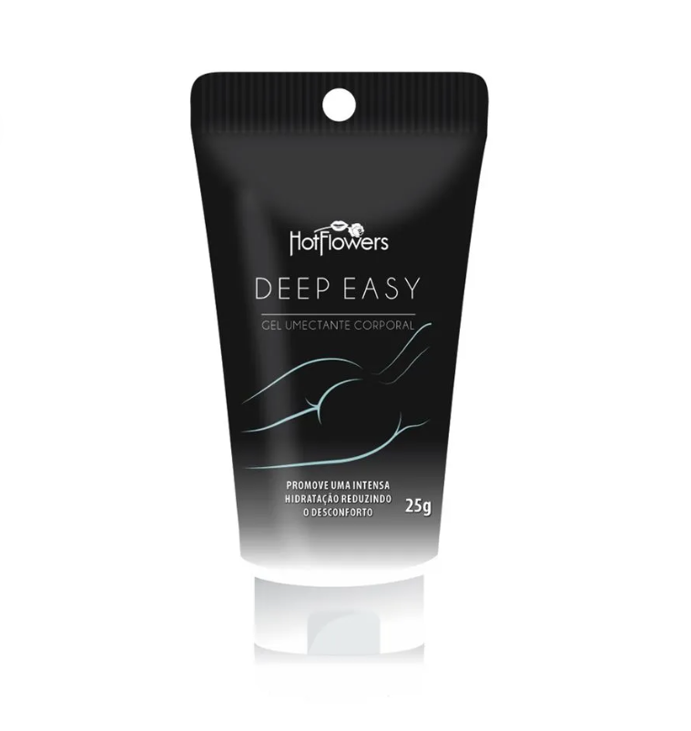 Gel Funcional Anestésico Anal Unissex 25g - DEEP EASY