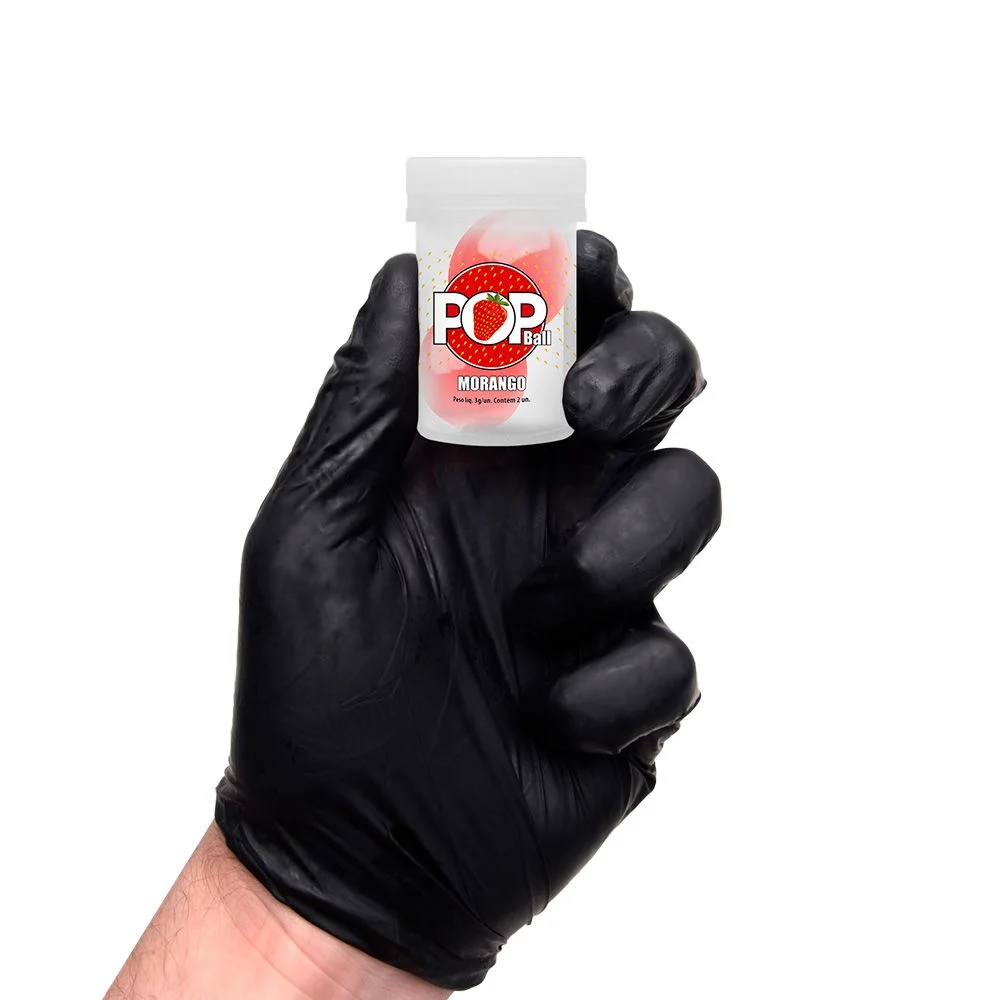 POP BALL BOLINHA LUBRIFICANTE MORANGO SENSUAL LOVE - Imagem 2