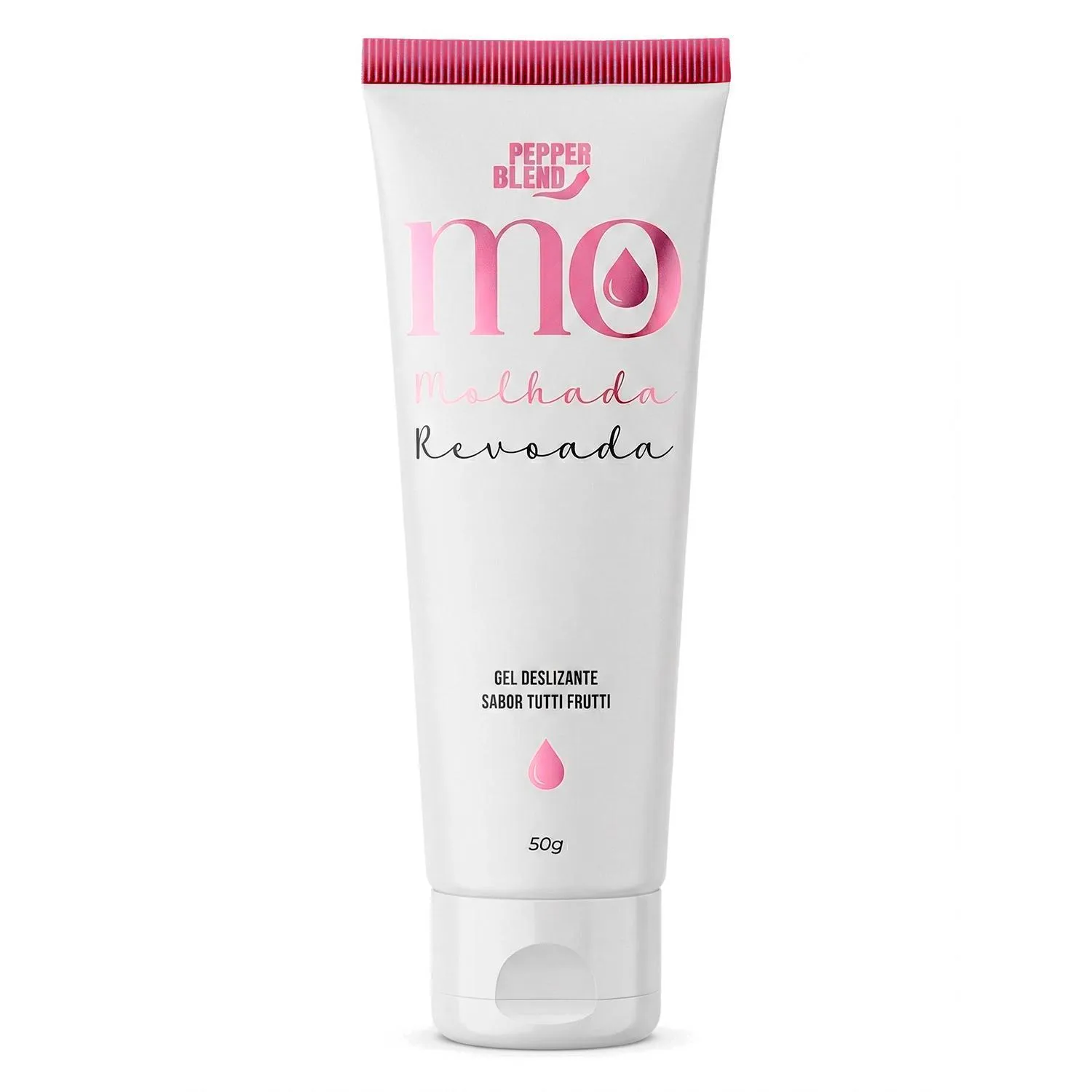 MO MOLHADA REVOADA GEL DESLIZANTE SABOR TUTTI-FRUTTI 50G PEPPER BLEND